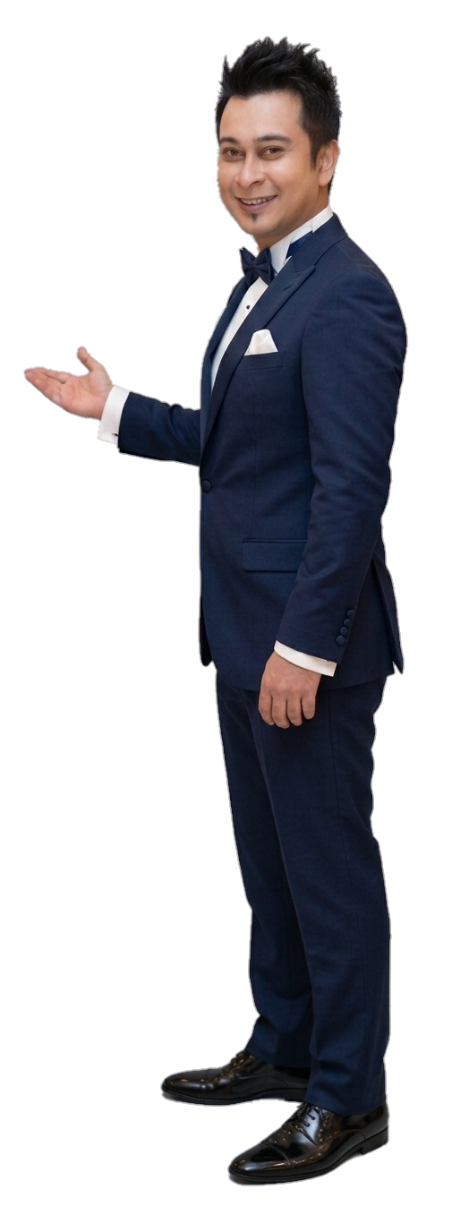 Hostess welcoming you